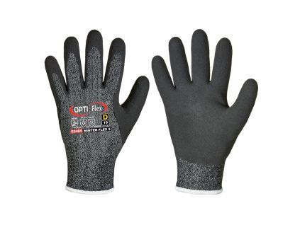 Rukavice zateplené protiporez. WINTER FLEX (Veľkosť 9)