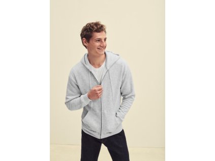 Mikina s kapucňou Premium Hooded Sweat Jacket