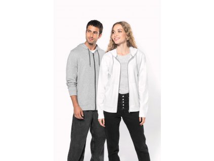 Mikina s kapucí unisex Lightweight Cotton Hoodie