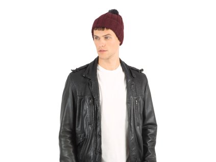 Zimná čapica s brmbolcom unisex