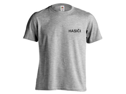 Pánske hasičské tričko s potlačou