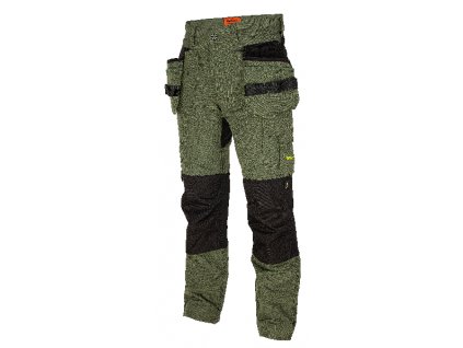 EREBOS Trousers green/black