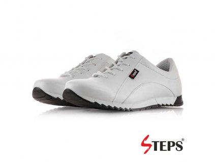Pánska vychádzková obuv STEPS 91 555 O2 biela