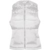 B&C | Zen + /women Dámska vesta s kapucňou_01.0935 (Farba white, Veľkosť XS)
