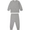 Babybugz | BZ67 Detské pyžamo_71.0067 (Farba heather grey melange, Veľkosť 6-12)