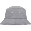 Myrtle Beach | MB 12 Rybársky klobúk s lemom_03.0012 (Farba khaki/black, Veľkosť S/M)