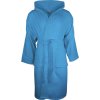 The One | Velour Bathrobe Župan s kapucňou_48.1043 (Farba white, Veľkosť S/M)
