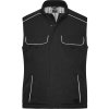 James & Nicholson | JN 885 Pracovná softshellová polstrovaná vesta - Solid_02.0885 (Farba black, Veľkosť XS)