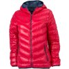 James & Nicholson | JN 1059 Ľahká dámska páperová bunda s kapucňou_02.1059 (Farba red/navy, Veľkosť S)