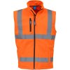 Yoko | HV006 Hi-Vis softshellová vesta_79.V006 (Farba hi vis yellow, Veľkosť S)