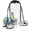BagBase | BG7 Transparentný vak na chrbát_52.0007 (Farba clear/black, Veľkosť onesize)