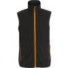 Regatta | TRF695 Fleecová vesta Structure "Navigate"_36.F695 (Farba black/orange pop, Veľkosť S)