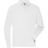 James & Nicholson | JN 1842 Pánske pracovné polo s dlhým rukávom_02.1842 (Farba white, Veľkosť XS)