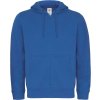 B&C | Hooded Full Zip /men Pánska mikina s kapucňou_01.0647 (Farba red, Veľkosť S)