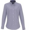 Premier | PR338 Oxford pruhovaná blúzka s dlhým rukávom_39.0338 (Farba oxford blue, Veľkosť XS)