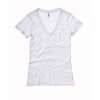 Bella + Canvas | 6035 Dámske tričko Jersey Deep s výstrihom do V_06.6035 (Farba white, Veľkosť S)