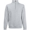 F.O.L. | Classic Zip-Neck Sweat Mikina s 1/4 zipsom_16.2114 (Farba black, Veľkosť S)