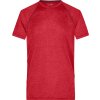 James & Nicholson | JN 496 Pánske funkčné tričko_02.0496 (Farba red/black, Veľkosť S)