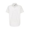 B&C | Sharp SSL /men Keprová košeľa s krátkym rukávom_01.0T82 (Farba white, Veľkosť S)