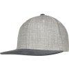 Flexfit | 6089MS/6089VM 6 panelová Snapback šiltovka "Melange"_55.689M (Farba grey/grey, Veľkosť onesize)