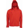 Pánská softshellová bunda s kapucí