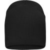 Daiber | MB 7410 Pletená čiapka z bio bavlny_03.7410 (Farba black, Veľkosť onesize)