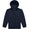 B&C | ID.334 Zip Hood /kids Detská mikina s kapucňou_01.K334 (Farba black, Veľkosť 5-6)