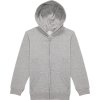 B&C | ID.334 Zip Hood /kids Detská mikina s kapucňou_01.K334 (Farba black, Veľkosť 5-6)