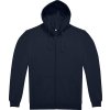 B&C | ID.224 Zip Hood Unisex mikina s kapucňou_01.I224 (Farba black, Veľkosť XS)