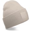 Beechfield | B 336R Pletená čiapka Patch "Tonal"_53.336R (Farba black, Veľkosť onesize)