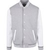 Build your Brand Basic | BB 004 College bunda_56.B004 (Farba navy/white, Veľkosť XS)