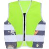 Korntex | ACTION Detská bezpečnostná vesta_76.ACTN (Farba hi vis yellow/t-rex, Veľkosť XS)
