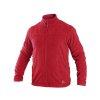 Mikina CXS GRANBY, pánska, fleece, červená (Veľkosť S)