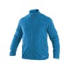 Mikina CXS GRANBY, pánska, fleece, azúrovo modrá (Veľkosť S)