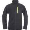 EMERTON STR fleece bunda (Veľkosť 4XL, Farba sivá/oranžová)