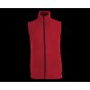 FLEECE Vest red (Veľkosť XS 40-42)