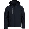 Clique | Milford Jacket Men Pánska 3-vrstvová softshellová bunda_67.0927 (Farba black, Veľkosť XS)