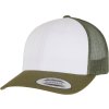 Flexfit | 6606CF 6 panelová Trucker šiltovka_55.06CF (Farba moss green/white/olive, Veľkosť onesize)
