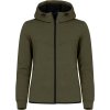 Clique | Hayden Sweat Jacket Women Dámska mikina s kapucňou_67.1025 (Farba black, Veľkosť XS)
