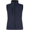 Clique | Padded Softshell Vest Women Dámska zateplená softshellová vesta_67.0959 (Farba black, Veľkosť XS)