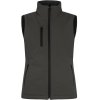 Clique | Padded Softshell Vest Women Dámska zateplená softshellová vesta_67.0959 (Farba black, Veľkosť XS)