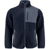James Harvest | Kingsley Fleece Men Pánska fleecová bunda Sherpa "Two-Tone"_62.1500 (Farba black, Veľkosť S)
