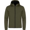 Clique | Hayden Sweat Jacket Men Pánska mikina s kapucňou_67.1024 (Farba black, Veľkosť XS)
