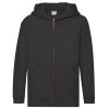 Detská mikina Premium Hooded s kapucňou a zipsom