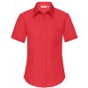 Dámska popelínová košeľa s krátkym rukávom Lady-Fit Short Sleeve Poplin Shirt