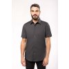 Pánská strečová košile s krátkým rukávem