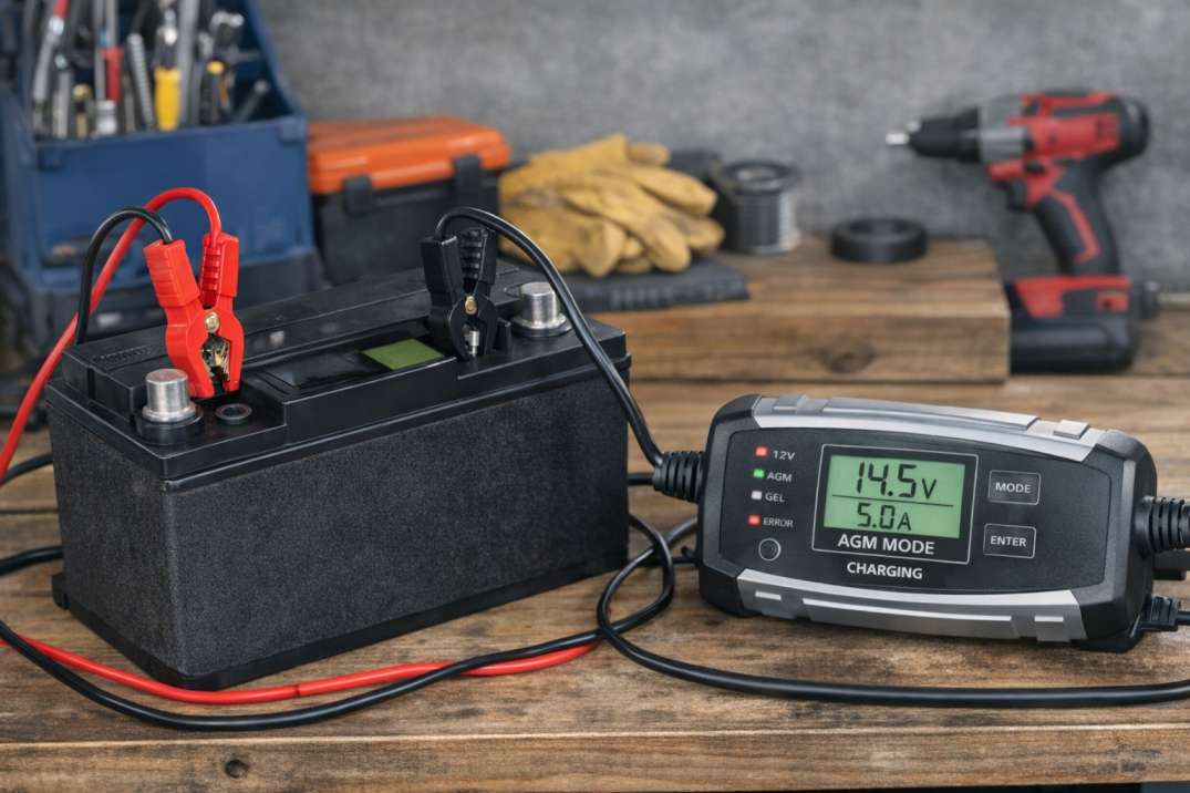 Jak správně nabíjet AGM baterie a prodloužit jejich životnost: návod krok za krokem