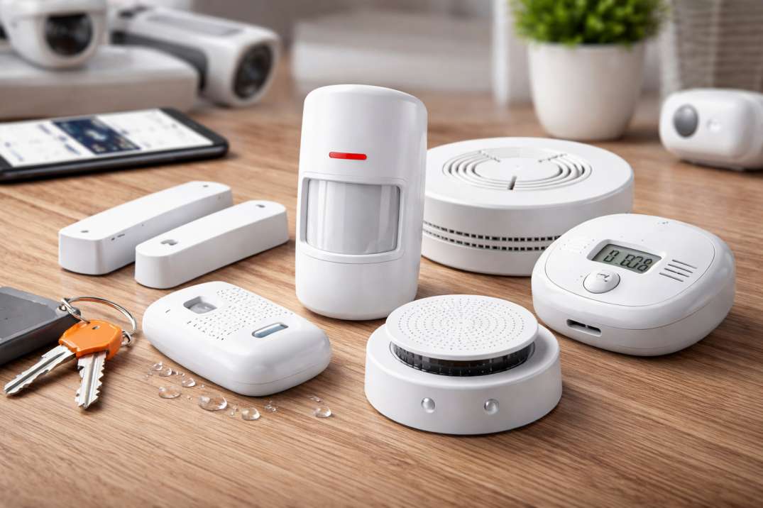 Jaké senzory do alarmu potřebujete pro byt, dům, garáž a chatu