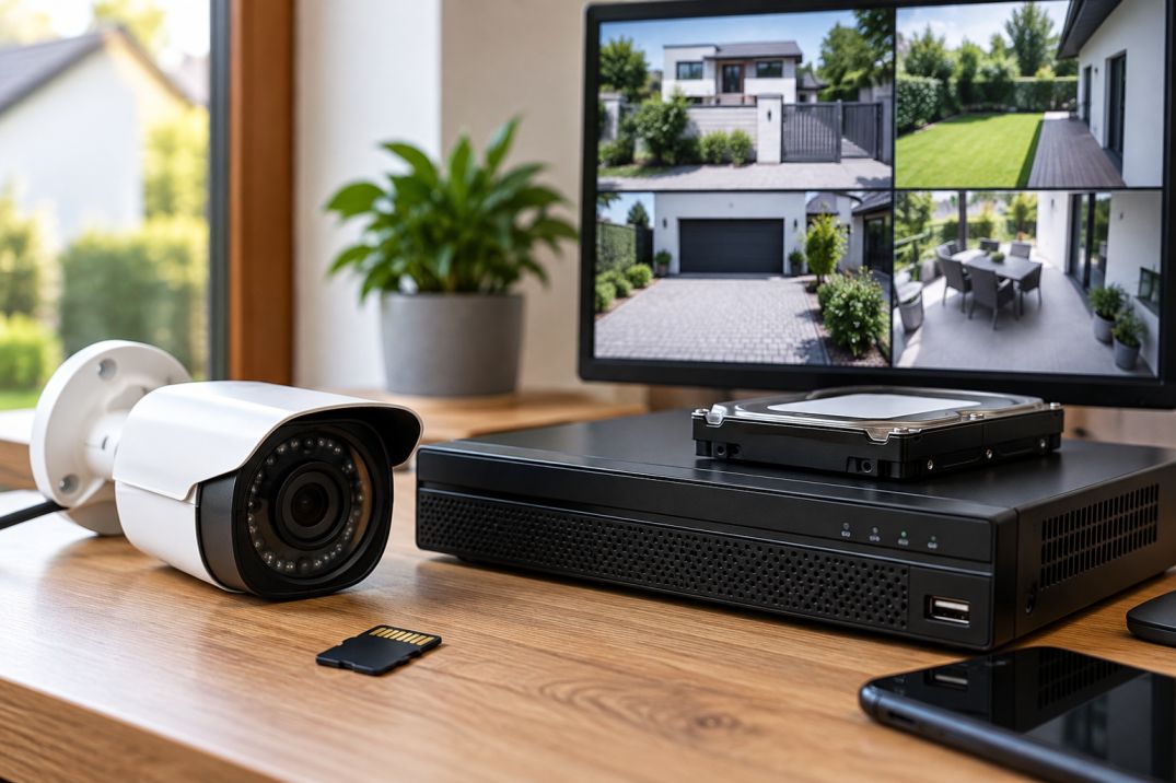 Kam ukládat záznam z bezpečnostních kamer? SD karta, NVR a cloud v praxi