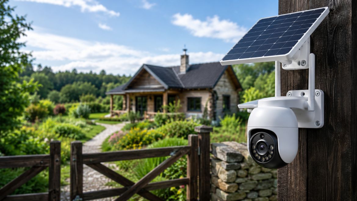 Solární kamera nebo kamera na SIM kartu: kdy dává smysl řešení bez pevné sítě